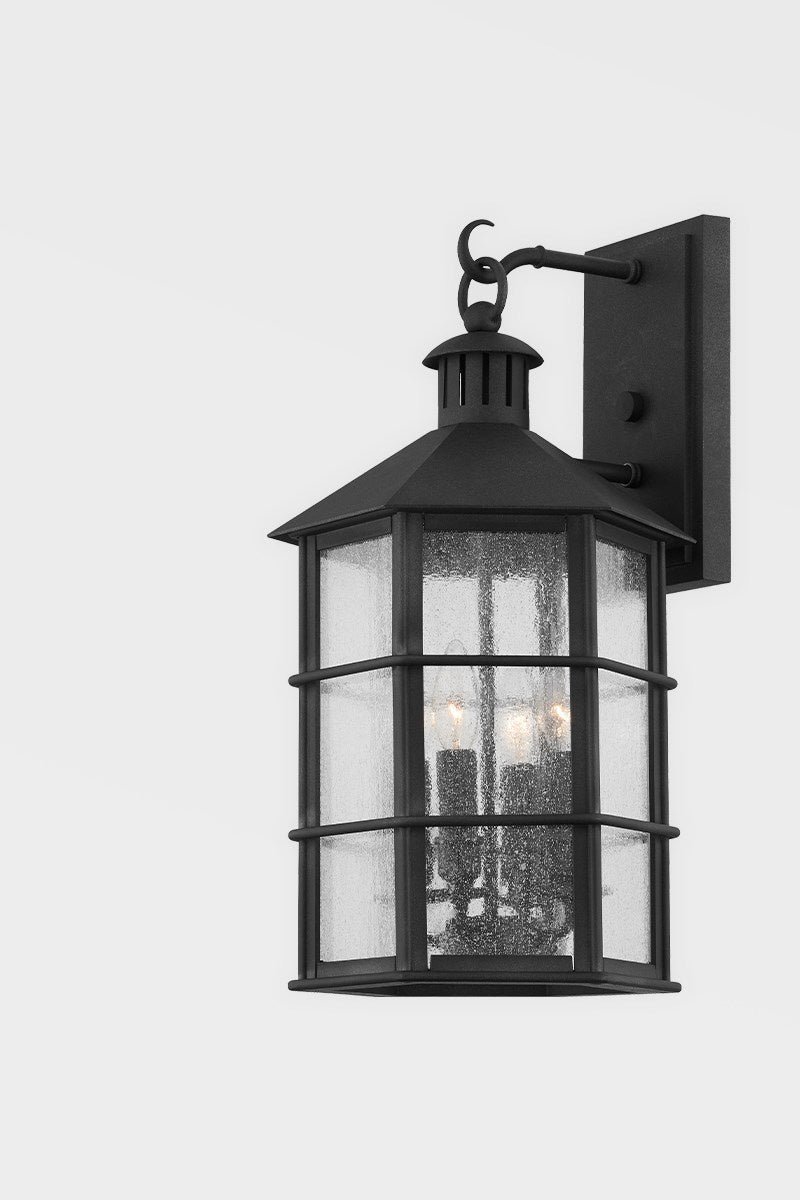 Troy Lighting - B2512-FRN - Four Light Wall Sconce - Lake County - French Iron