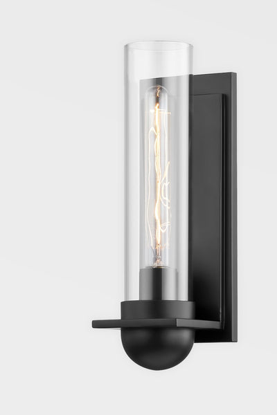 Troy Lighting - B7791-SBK - One Light Wall Sconce - Kai - Satin Black