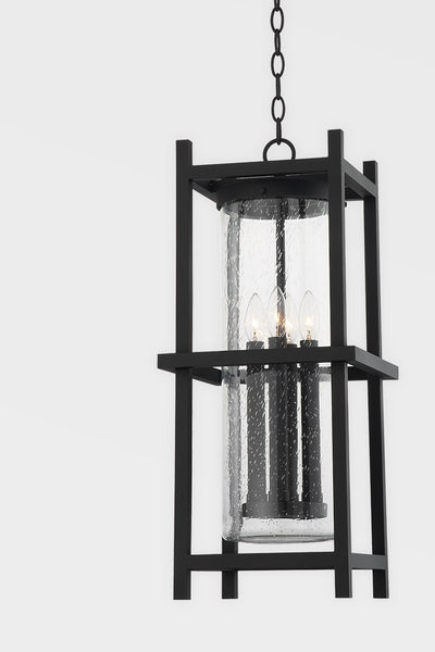 Troy Lighting - F7526-TBK - Four Light Exterior Lantern - Carlo - Textured Black