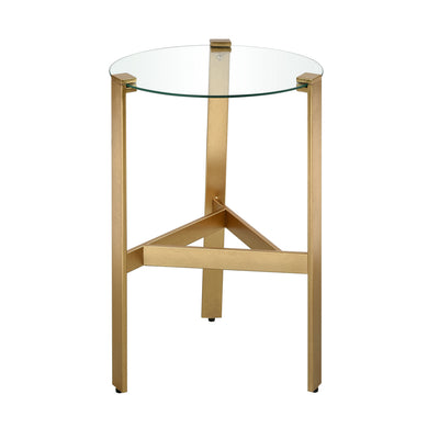 ELK Home - 1114-404 - Accent Table - Scott - Gold Leaf