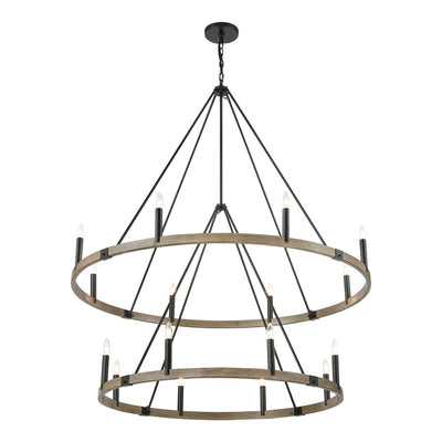 ELK Home - 12320/8+8 - 16 Light Chandelier - Transitions - Oil Rubbed Bronze