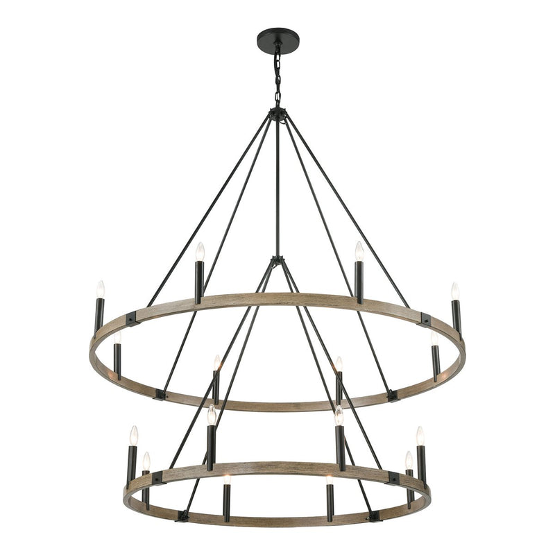ELK Home - 12320/8+8 - 16 Light Chandelier - Transitions - Oil Rubbed Bronze