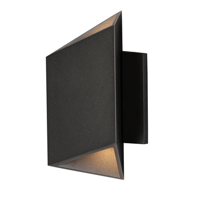 ET2 - E41373-BK - LED Outdoor Wall Sconce - Alumilux Facet - Black