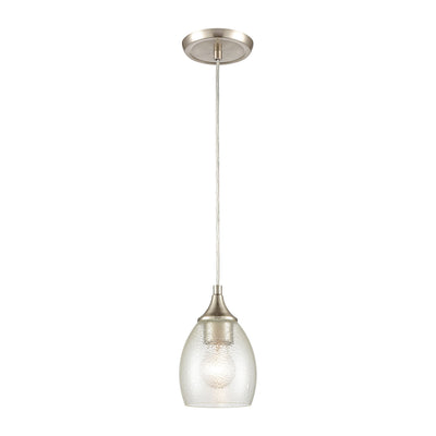ELK Home - 85321/1 - One Light Mini Pendant - Miranda - Satin Nickel