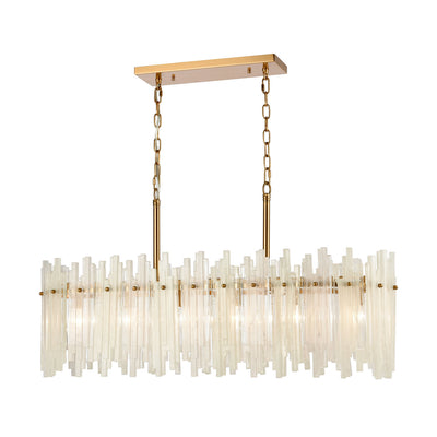 ELK Home - D4663 - Six Light Chandelier - Brinicle - White