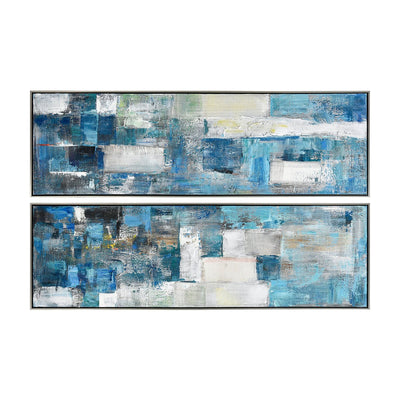 ELK Home - H0016-8141/S2 - Wall Art - Blue Apparent - Blue