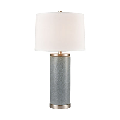 ELK Home - H019-7231 - One Light Table Lamp - Bluestack - Blue Crackle