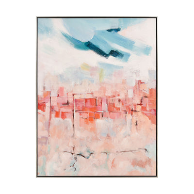 ELK Home - S0016-8134 - Wall Art - Skyline Hues - Coral