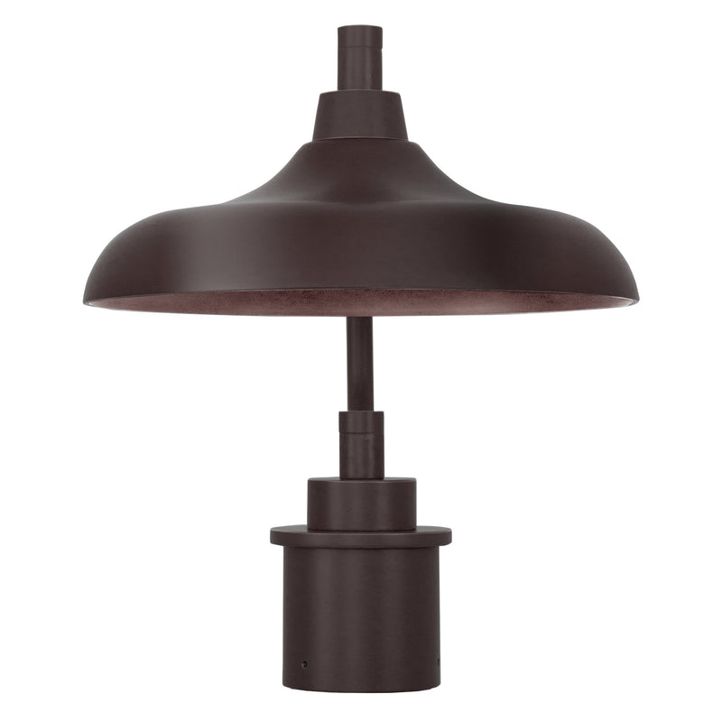 Hammerton Studio - OMB0074-01-SB-O-L2 - LED Outdoor Post Mount - Outdoor Pendant - Statuary Bronze