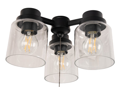 Craftmade - LK301102-FB-LED - LED Ceiling Fan Light Kit - Light Kit-Armed - Flat Black