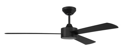 Craftmade - PRV52FB3 - 52``Ceiling Fan - Provision - Flat Black
