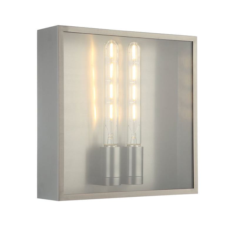 Matteo Lighting - M15242GM - Two Light Wall Sconce - Marco - Gunmetal