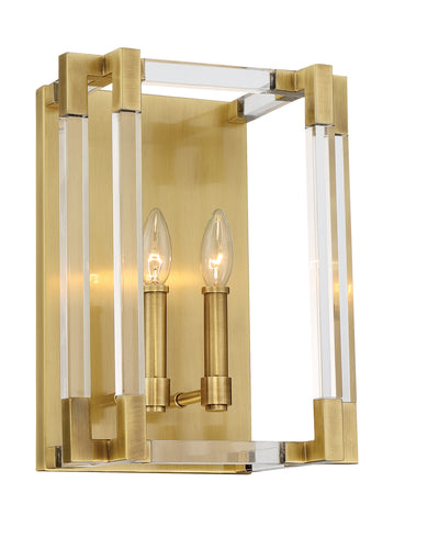 Metropolitan - N7352-790 - Two Lights Wall Sconce - Prima Vista - Aged Antique Brass