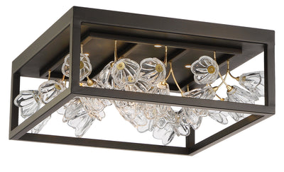 Metropolitan - N7964-730-L - LED Flush Mount - Maison Des Fleurs - Regal Bronze W/ Empire Gold