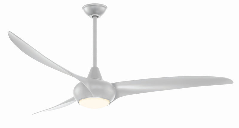 Minka Aire - F848-SL - 65``Ceiling Fan - Light Wave 65¿ - Silver