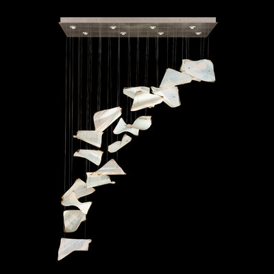 Fine Art - 894840-171ST - LED Pendant - Elevate - Silver Leaf