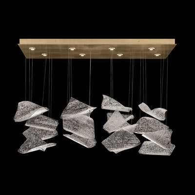 Fine Art - 894840-262ST - LED Pendant - Elevate - Gold Leaf