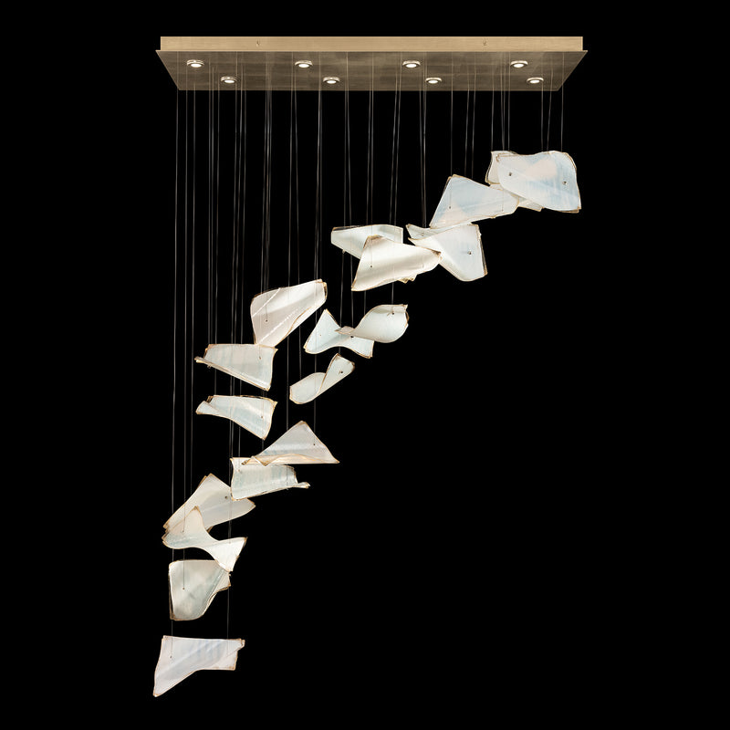 Fine Art - 894840-271ST - LED Pendant - Elevate - Gold Leaf
