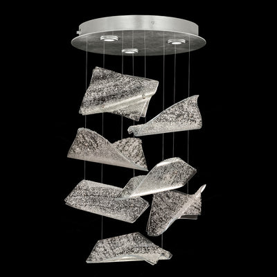 Fine Art - 895640-161ST - LED Pendant - Elevate - Silver Leaf