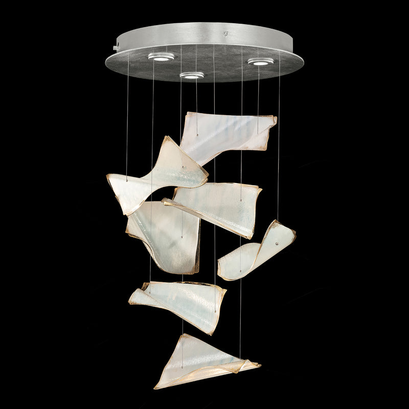 Fine Art - 895640-171ST - LED Pendant - Elevate - Silver Leaf