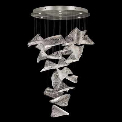 Fine Art - 895840-161ST - LED Pendant - Elevate - Silver Leaf