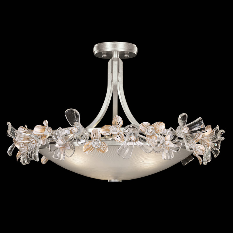 Fine Art - 915540-1ST - LED Flush Mount - Azu - Silver