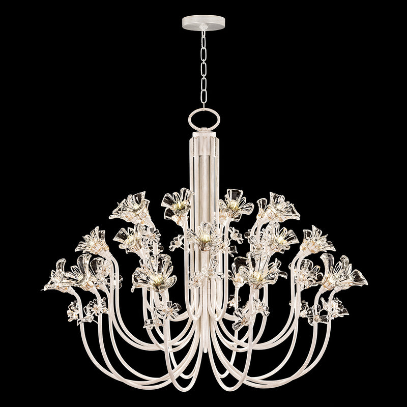 Fine Art - 918640-3ST - LED Chandelier - Azu - White