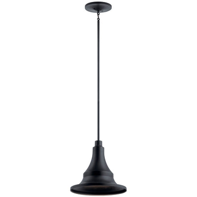 Kichler - 59058BKT - One Light Outdoor Hanging Lantern - Hampshire - Textured Black