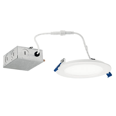 Kichler - DLSL05R3090WHT - LED Slim Downlight - Direct To Ceiling Slim - Textured White