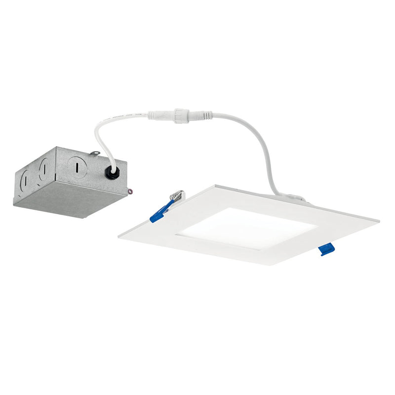 Kichler - DLSL06S2790WHT - LED Slim Downlight - Direct To Ceiling Slim - Textured White