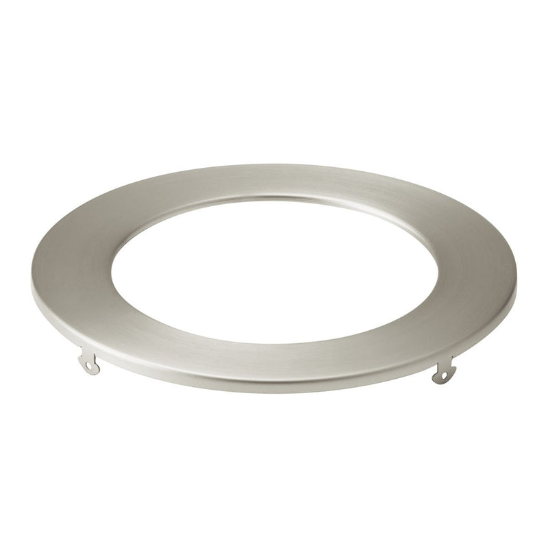 Kichler - DLTSL05RNI - 5in Round Slim Downlight Trim - Direct To Ceiling Unv Accessor - Brushed Nickel