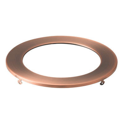 Kichler - DLTSL06RACO - 6in Round Slim Downlight Trim - Direct To Ceiling Unv Accessor - Antique Copper