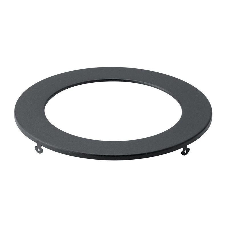 Kichler - DLTSL06RBKT - 6in Round Slim Downlight Trim - Direct To Ceiling Unv Accessor - Textured Black