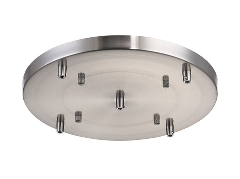 Matteo Lighting - CP0105BN - Ceiling Canopy - Multi Ceiling Canopy (Line Voltage) - Brushed Nickel