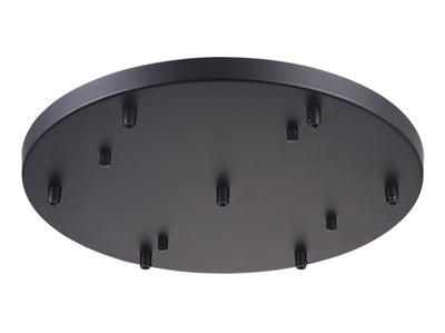 Matteo Lighting - CP0107BK - Ceiling Canopy - Multi Ceiling Canopy (Line Voltage) - Black