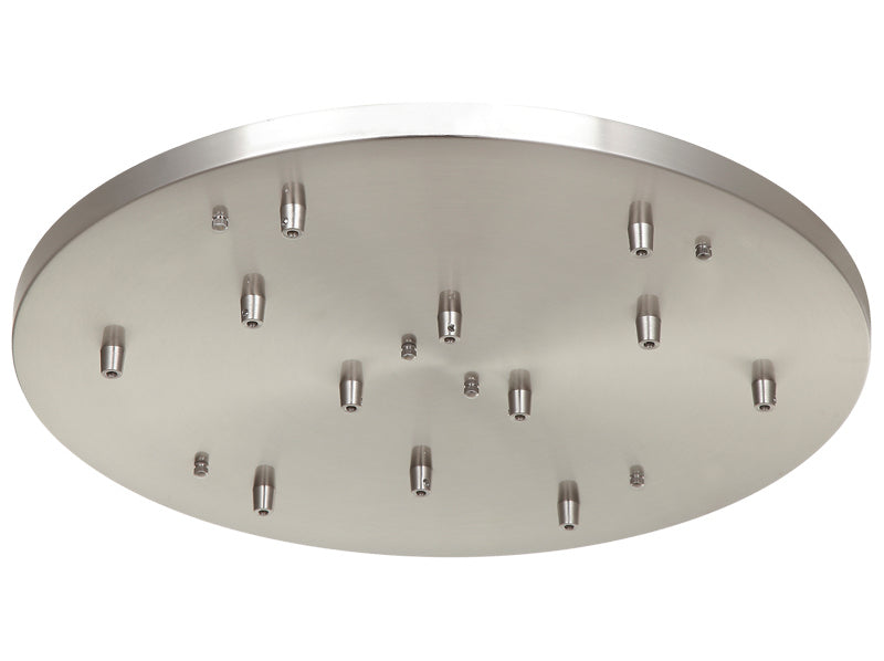 Matteo Lighting - CP0112BN - Ceiling Canopy - Multi Ceiling Canopy (Line Voltage) - Brushed Nickel