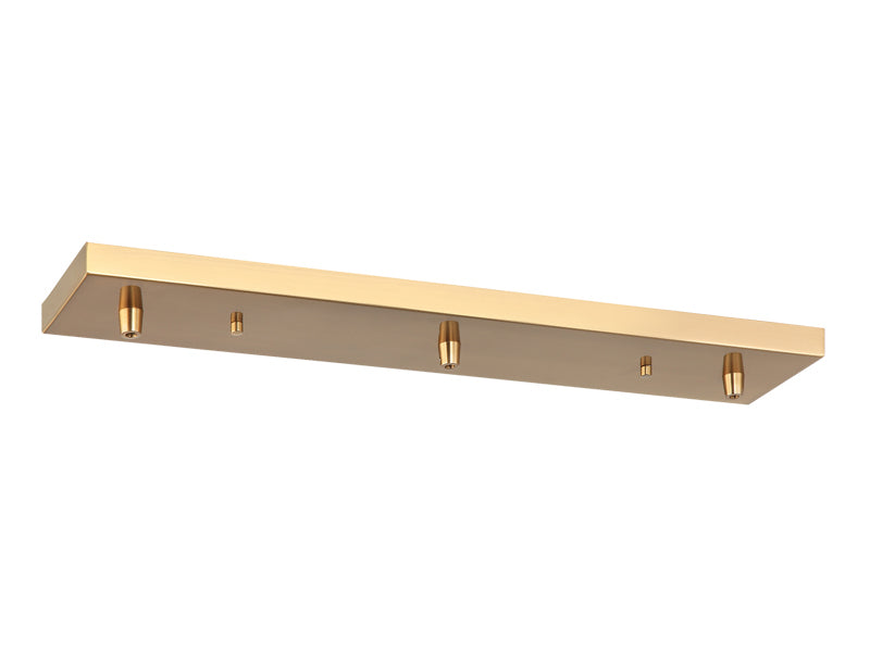 Matteo Lighting - CP0203AG - Multi Ceiling Canopy - Multi Ceiling Canopy (Line Voltage) - Aged Gold Brass