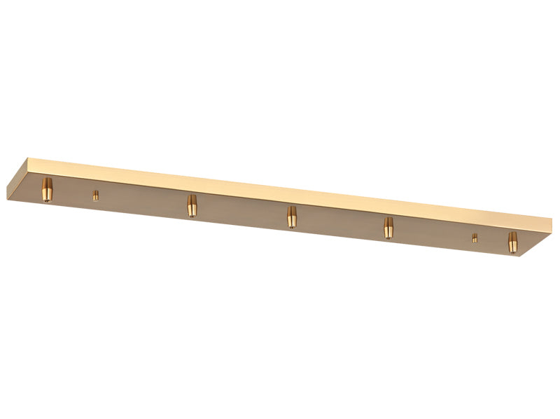 Matteo Lighting - CP0205AG - Multi Ceiling Canopy - Multi Ceiling Canopy (Line Voltage) - Aged Gold Brass