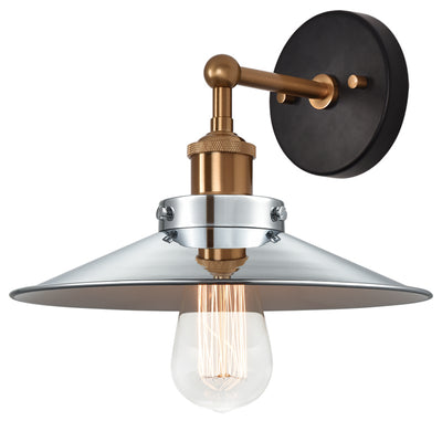 Matteo Lighting - W46111AGCH - One Light Wall Sconce - Bulstrode'S Workshop - Aged Gold Brass
