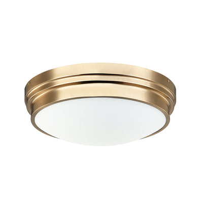 Matteo Lighting - X46402AG - Two Light Ceiling Mount - Fresh Colonial - Aged Gold Brass