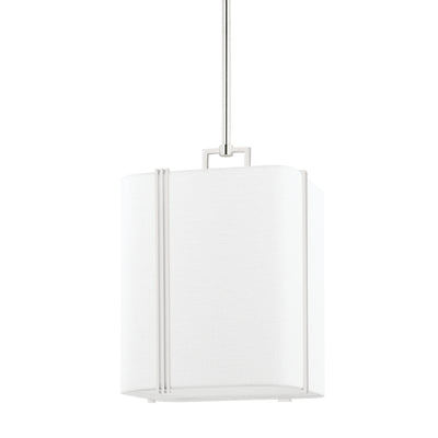 Hudson Valley - 5413-PN - One Light Pendant - Downing - Polished Nickel