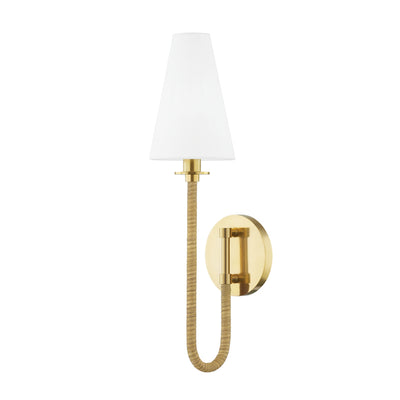 Hudson Valley - 8700-AGB - One Light Wall Sconce - Ripley - Aged Brass