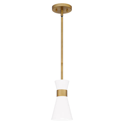Quoizel - FMT1505AB - One Light Mini Pendant - Fremont - Aged Brass
