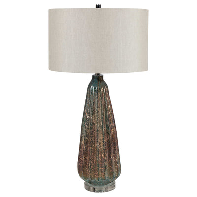 Uttermost - 28399 - One Light Table Lamp - Mondrian - Polished Nickel