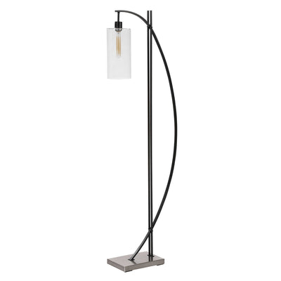 Uttermost - 28423-1 - One Light Floor Lamp - Gateway - Brushed Nickel