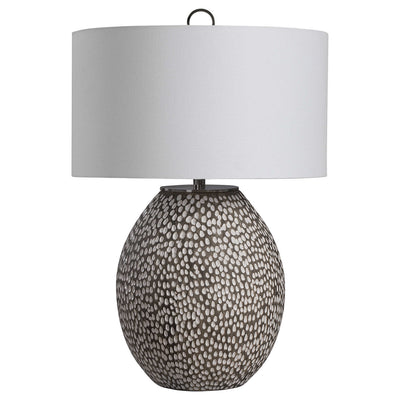 Uttermost - 28448-1 - One Light Table Lamp - Cyprien - Brushed Nickel