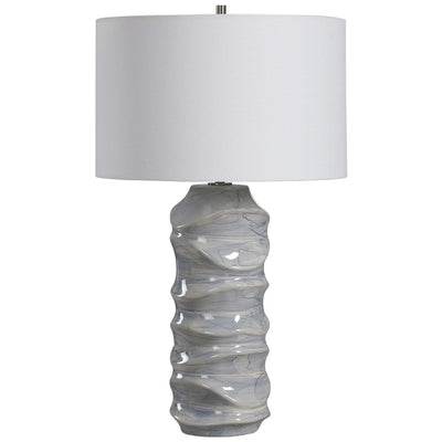 Uttermost - 28467 - One Light Table Lamp - Waves - Cobalt Blue