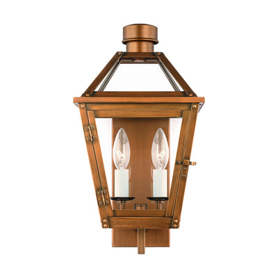 Visual Comfort Studio - CO1392NCP - Two Light Wall Lantern - Hyannis - Natural Copper