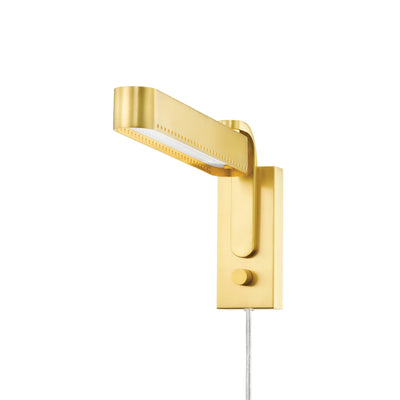 Mitzi - HL563203-AGB - LED Swing Arm - Julissa - Aged Brass