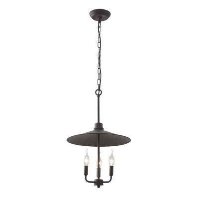 Varaluz - 356P03DC - Three Light Pendant - Clayton - Dark Coffee